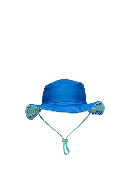 قبعة باكيت مينتي بوجهين بتصميم قرش